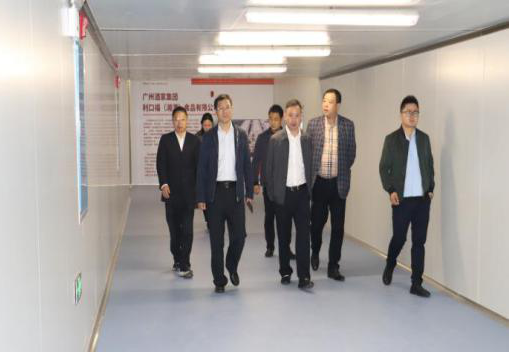 湖南省农业农村厅一行赴广州酒家集团 利口福（湘潭）公司调研考察